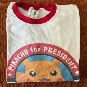 Pikachu for President Graphic Tee